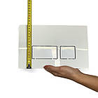 Клавіша змиву white 0042 біла, фото 2