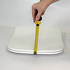 Сидіння для унітазу з термопласту з кришкою з мікроліфтом Canto 0339, Високоякісне туалетне сидіння, фото 9