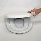 Кришка для унітазу з дитячим сидінням на магніті Universal 0340, Туалетне сидіння з функцією мікроліфт, фото 5