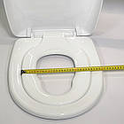 Кришка для унітазу з дитячим сидінням на магніті Universal 0340, Туалетне сидіння з функцією мікроліфт, фото 7