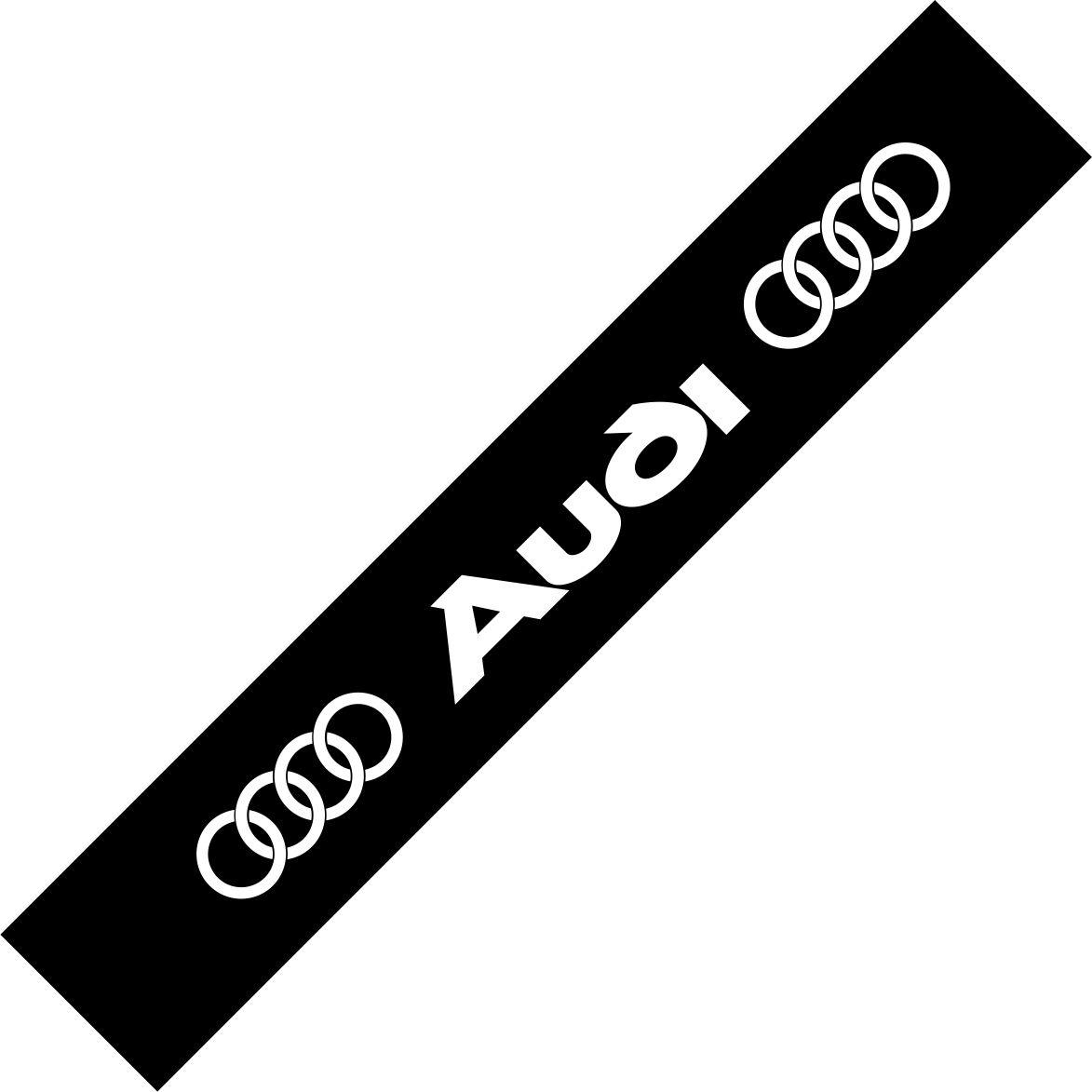 Сонцезахисна наклейка на лобове скло AUDI
