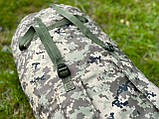 Баул сумка Рюкзак для речей 120 літрів Армійський Баул військовий для солдатів ЗСУ, фото 10