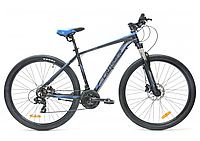 Велосипед найнер Crosser AL-LEON 29" (рама 19, 21S) Hidraulic Shimano черно-синий