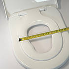 Сидіння 2в1 з термопласту Twin 0350, Сидіння для унітазу з дитячою накладкою для привчання до туалету, фото 8