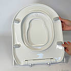 Сидіння 2в1 з термопласту Twin 0350, Сидіння для унітазу з дитячою накладкою для привчання до туалету, фото 9