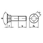 DIN 608 Болт лемішний 8.8 БП, фото 4