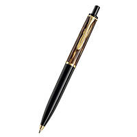 Ручка шариковая Pelikan Classic Brown Marbled К200, корпус черный с коричневым