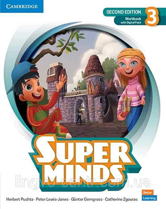 Англійська мова. Super Minds (2nd Edition) 3 Workbook with Digital Pack