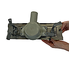 Душовий канал з горизонтальним фланцем, решітка "Дощ" 33 см, Душовий лоток з корпусом з нержавіючої сталі, фото 6