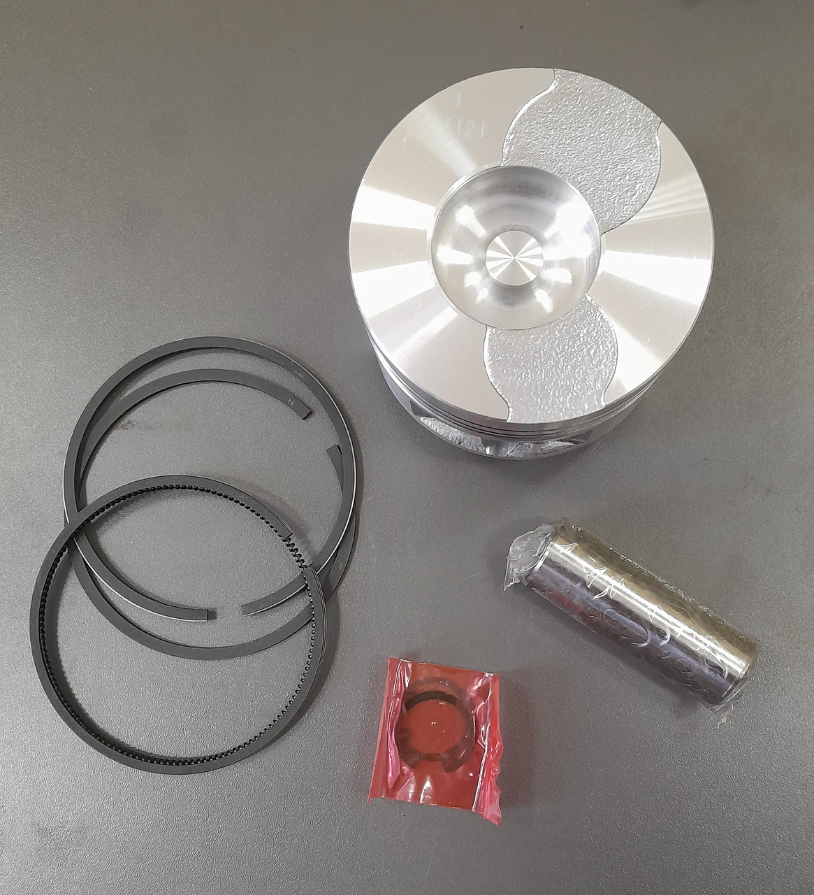 Поршневий комплект 0,00 std дизельного двигуна 186f форкамера тупий конус, фото 1