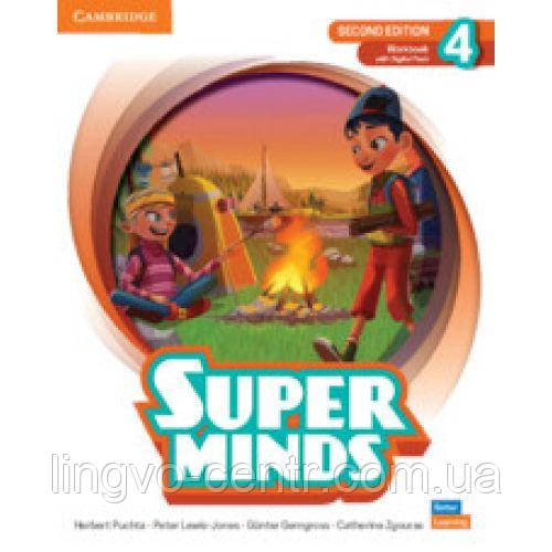 Англійська мова. Super Minds (2nd Edition) 4 Workbook with Digital Pack