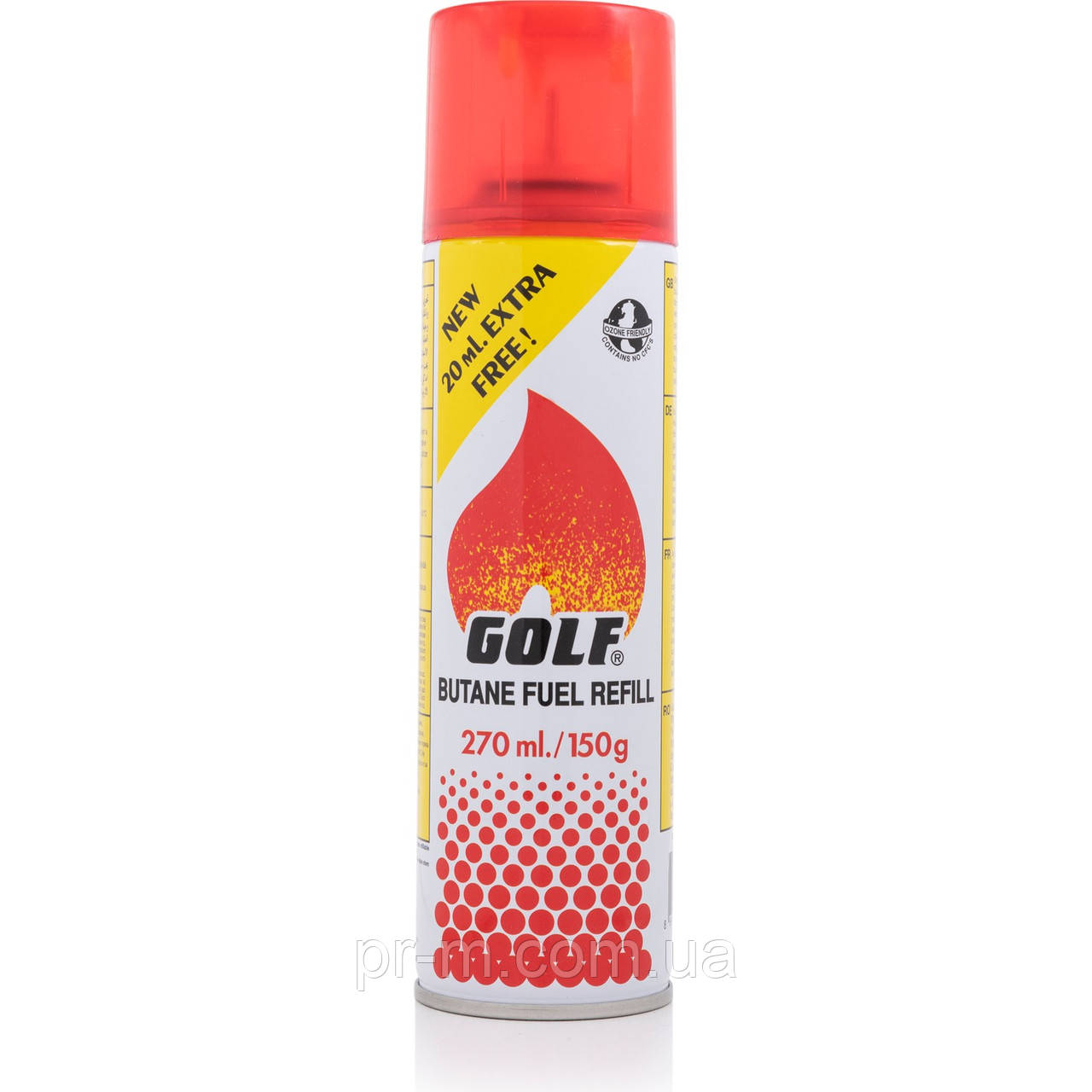 Газ для запальничок GOLF, 270 мл (Туреччина) 12шт/уп, фото 1