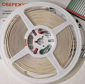 Світлодіодна стрічка 12V BIOM Professional G3 COB 320LEDs/м IP20 холодний білий (7000-7500K), фото 3