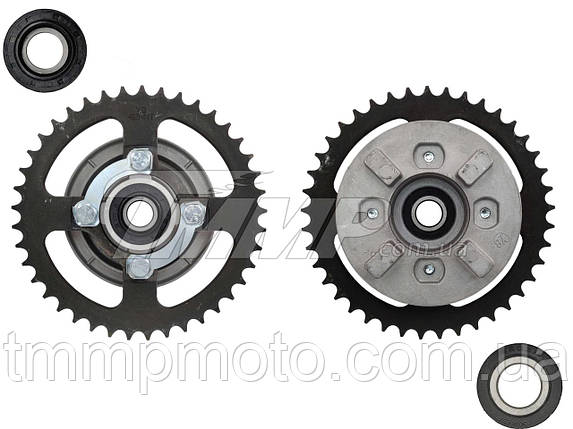 Демпфер Альфа Дельта в сборе с звездой и сальником шаг 428, фото 1