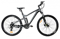 Велосипед найнер Crosser Raptor 29" (16,9 рама, 24S), Hidraulic Shimano ALTUS черно-серый