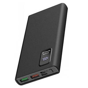 Портативний зарядний пристрій (повербанк) PLATINET 10000mAh BLACK PMPB10WQC726B, фото 1