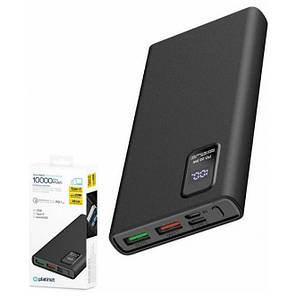 Портативний зарядний пристрій (повербанк) PLATINET 10000mAh BLACK PMPB10WQC726B, фото 2