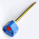 Терморегулятор (термостат) з коротким стрижнем 170мм (7") для Блок-ТЕН котла опалення, 16А, фото 4