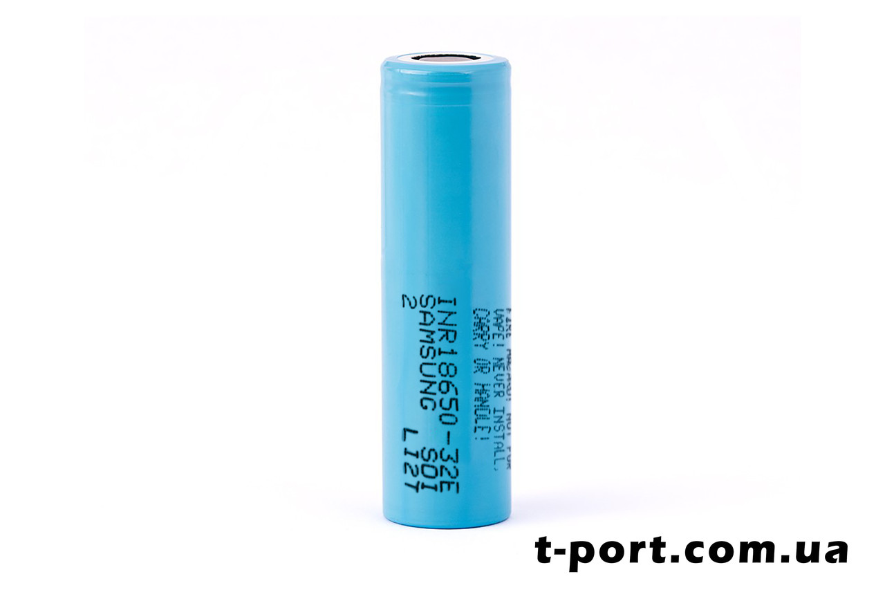 Акумулятор 18650 Li-Ion 3200mAh 10A (Samsung INR18650-32E)