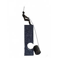 Статуетка ITALFAMA зі смоли та бронзи Ідеальний збіг 39 х 14 х 8 см (SR44431)