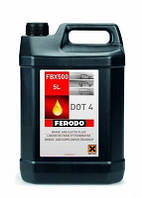 Жидкость тормозная FERODO DOT 4 5л