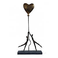 Статуетка ITALFAMA зі смоли та бронзи Разом у польоті 55 х 26 х 8 см (SR44435)