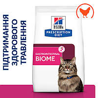 Hill`s Prescription Diet Gastrointestinal Biome сухой корм для котов при расстройствах пищеварения 3 кг
