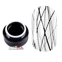 Гель-фарба павутинка Nail Apex spider gel 5 мл, Чорна