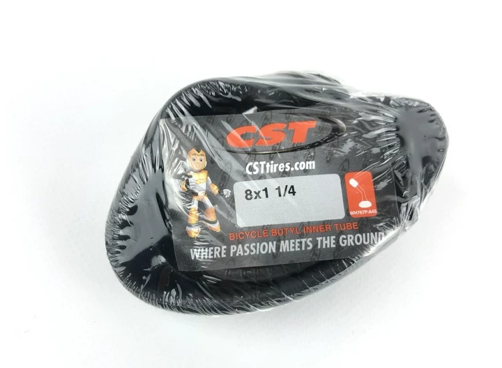 Камера на коляску 8" AV, із зігнутим ніпелем 45 градусів СSТ, фото 1