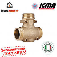 Триходовий антиконденсаційний клапан ICMA 131 d25 1 1/4" 55C для твердопаливного котла