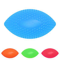 Игровой мяч для апортировки PitchDog, диаметр 9 см, голубой (Акция)