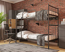 Двоярусне металеве ліжко-трансформер Твінс Дуо (Twins Duo) ТМ Метакам