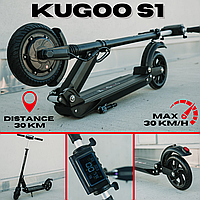 Электросамокат KUGOO S1 350W Черный 30 км/час