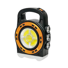 Ліхтар LED із сонячною панеллю RL-6678C  ⁇ Micro USB, 3LED+COB ⁇