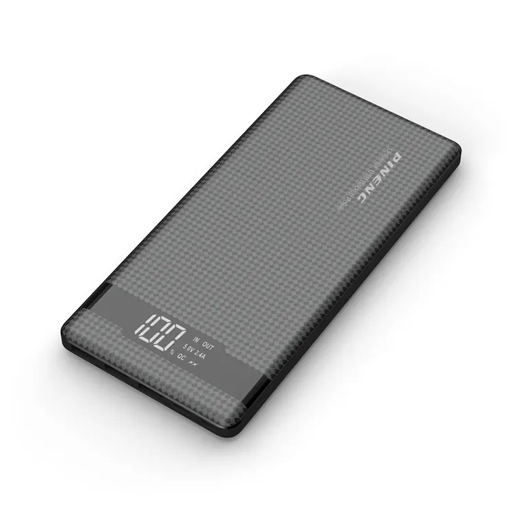 Павербанк Зовнішній акумулятор Pineng PN-962 Power Bank 20000 mAh чорний