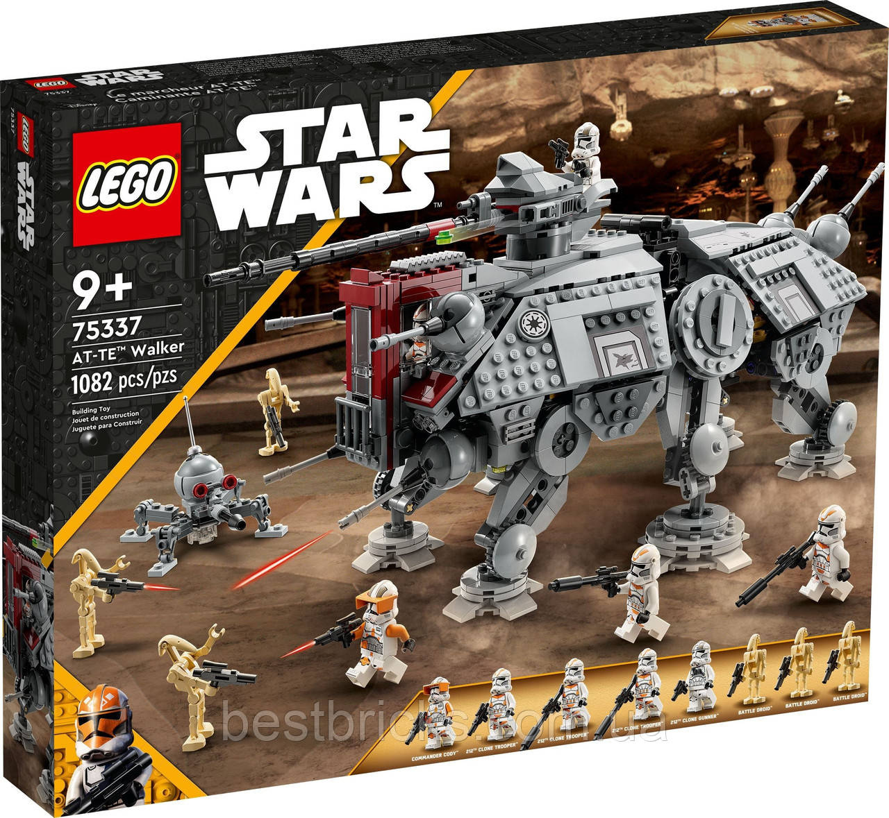 Lego Star Wars Шагохід AT-TE 75337, фото 1