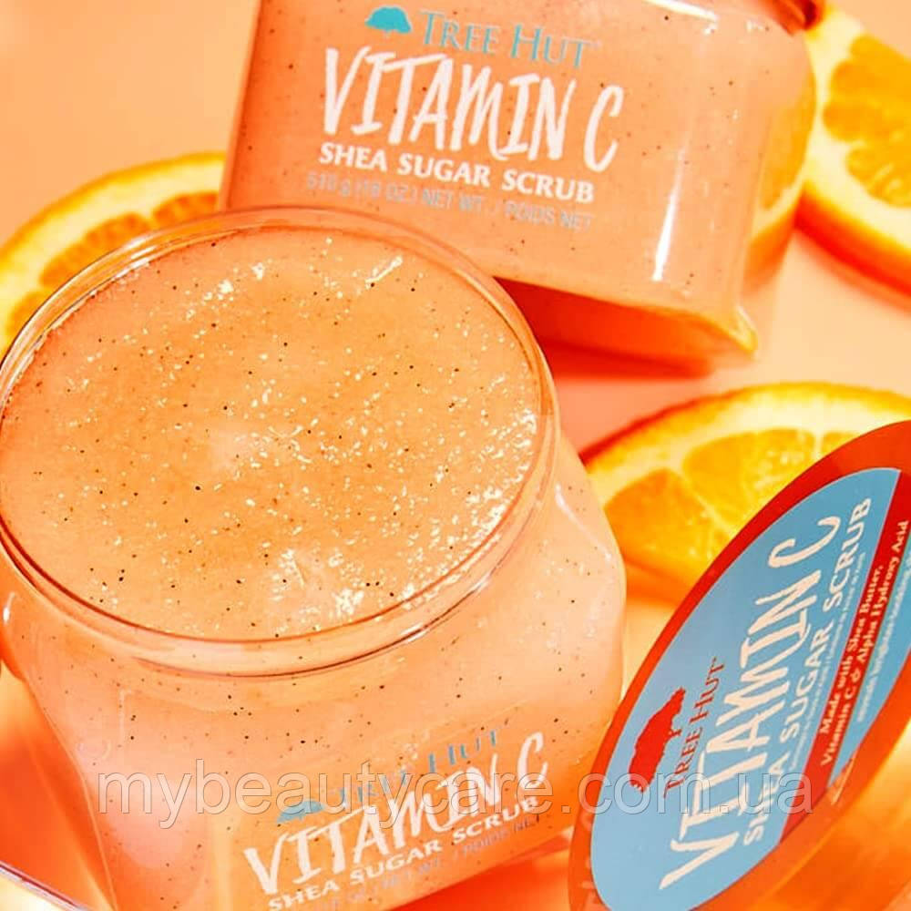 Скраб для тіла з ароматом цитрусових Tree Hut Vitamin C Sugar Scrub