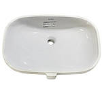 Вбудований умивальник 560х400 Німеччина Duravit D-Code 0338560000, фото 7