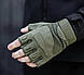 Тактичні рукавиці STRONGCLAW Хаки Розмір М (sc1001 olive), фото 4