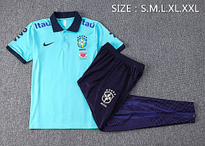 Спортивний костюм чоловічої Бразилії футбольний тренувальний Nike Brasil 2023