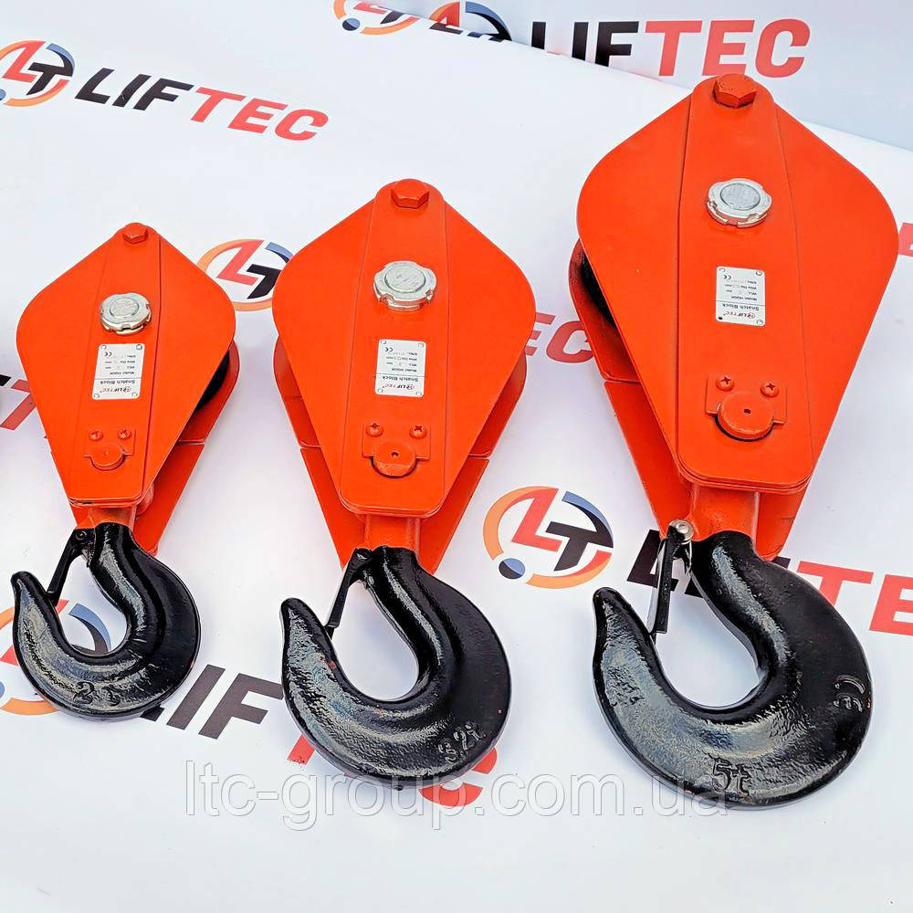 Блок монтажний вантажний з гаком LIFTEC 2т, фото 1