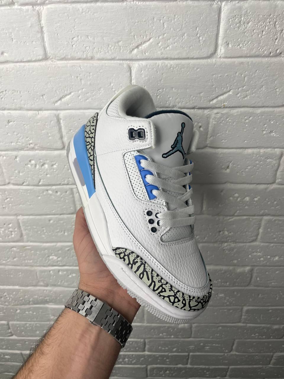 Nike Air Jordan 3 Retro White Blue ID 1761134200