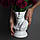 Ваза керамічна для квітів настільна 24 см "Давид" Білий глянц Rezon V016, фото 5