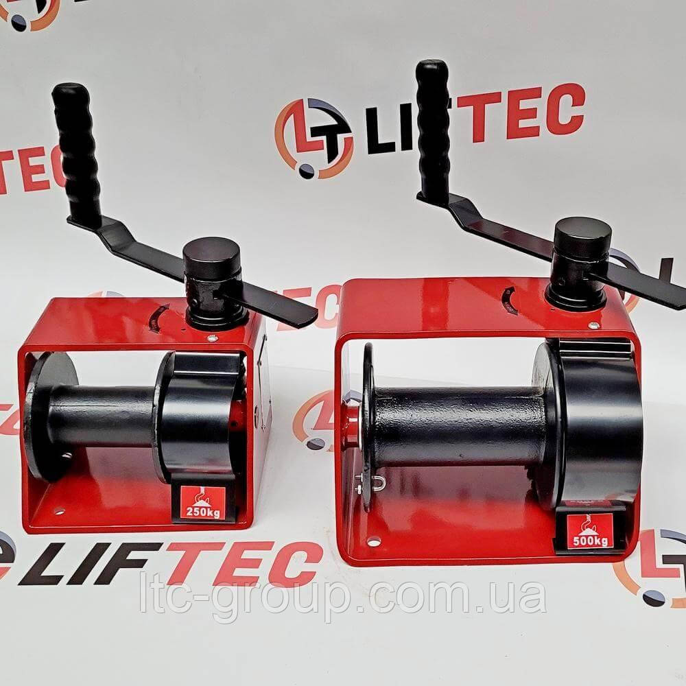 Лебідка ручна черв`ячна LIFTEC HW PRO 1000 кг, фото 1