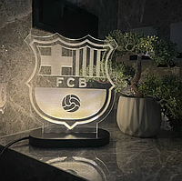 Нічник "Barcelona", з футбольним клубом Барселона
