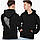 Парні толстовки худі Половинка крила Чорні S M L XS XL XXL, фото 5