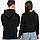 Парні толстовки худі Скелети Чорні S M L XS XL XXL, фото 3