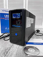 Источник бесперебойного питания Tescom Leo+ 1200VA LCD (ИБП), бесперебойник с дисплеем