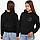Парні толстовки худі Пара котів Чорні S M L XS XL XXL, фото 4