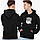 Парні толстовки худі Сіро-білий кіт Чорні S M L XS XL XXL, фото 5